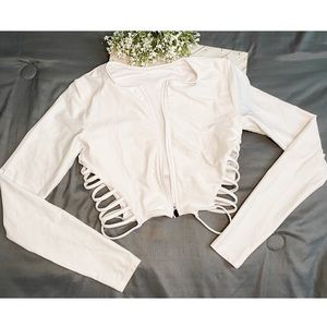 Long Sleeve Bikini Top